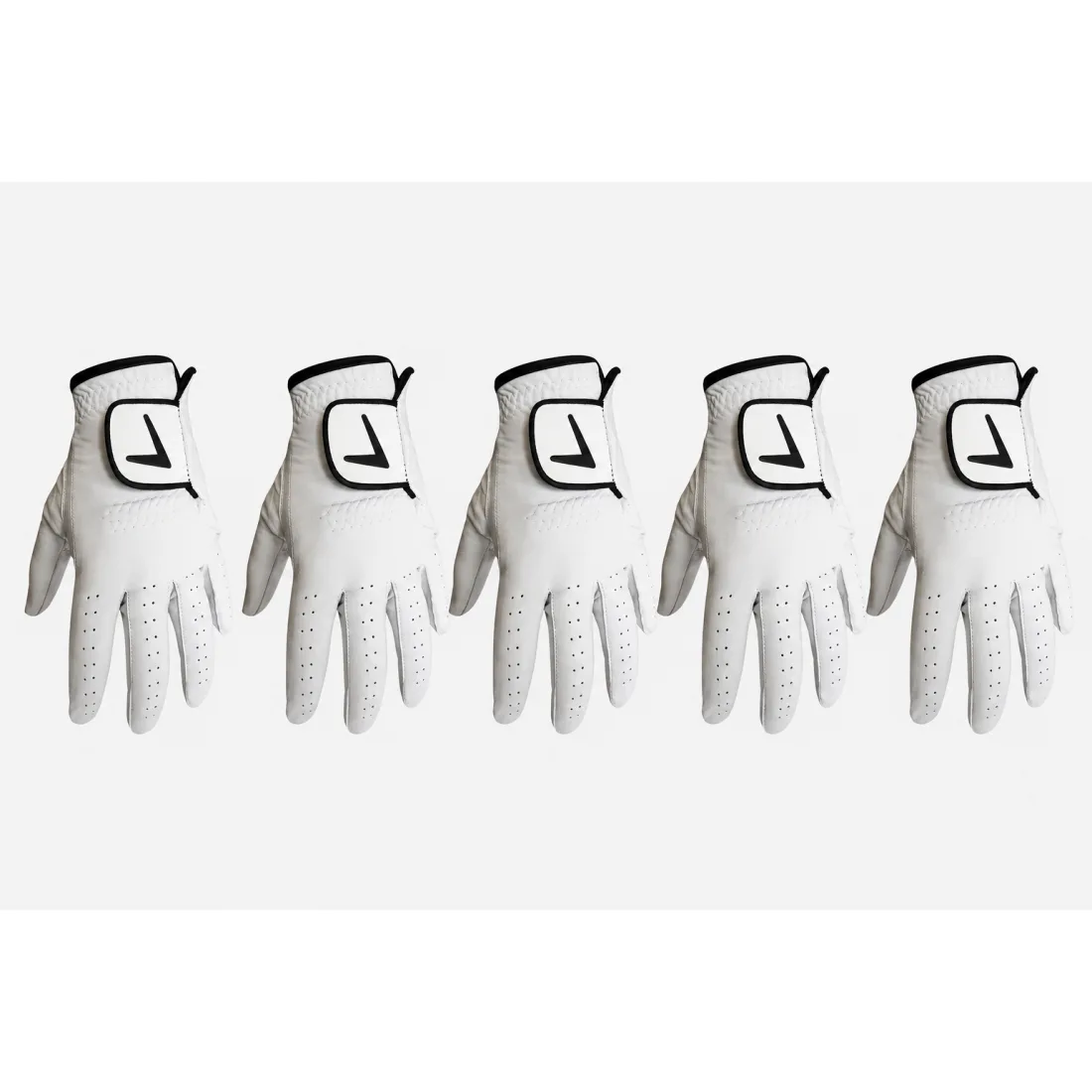 Premium Leather Golf Glove Bundle (5 Gloves)